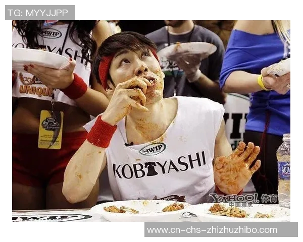 大胃王茉莉挑战小林尊谁能在美食大战中胜出一决高下